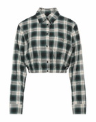Maje Womens Shirt Emerald in Green