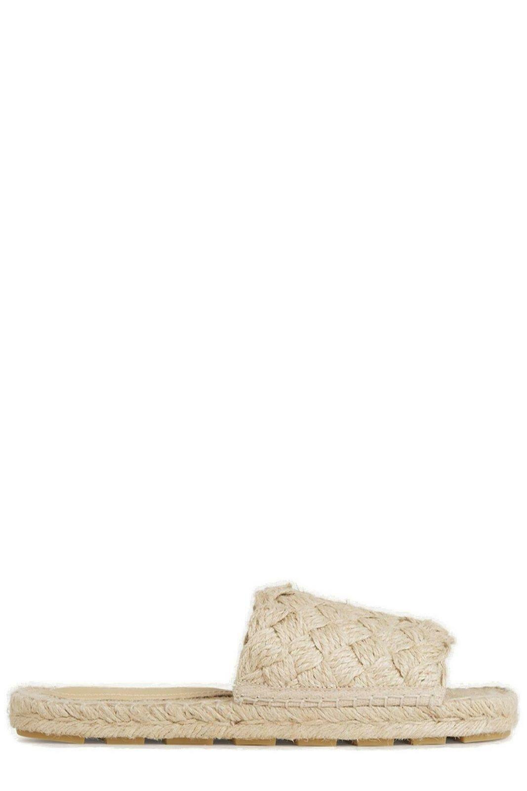 スリッポン BOTTEGA VENETA IVORY LEATHER ADAMO SLIPPERS Bottega Veneta Ivory Leather Adamo Slippers | italist