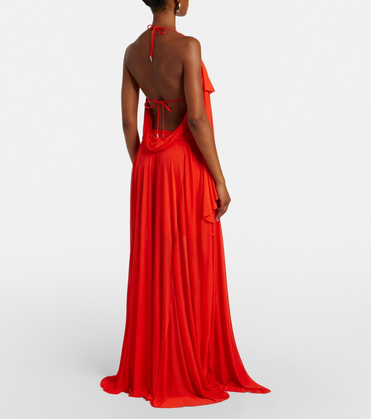 Loewe Paula's Ibiza crêpe jersey maxi dress