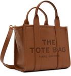 Marc Jacobs Brown 'The Leather Small Tote Bag' Tote