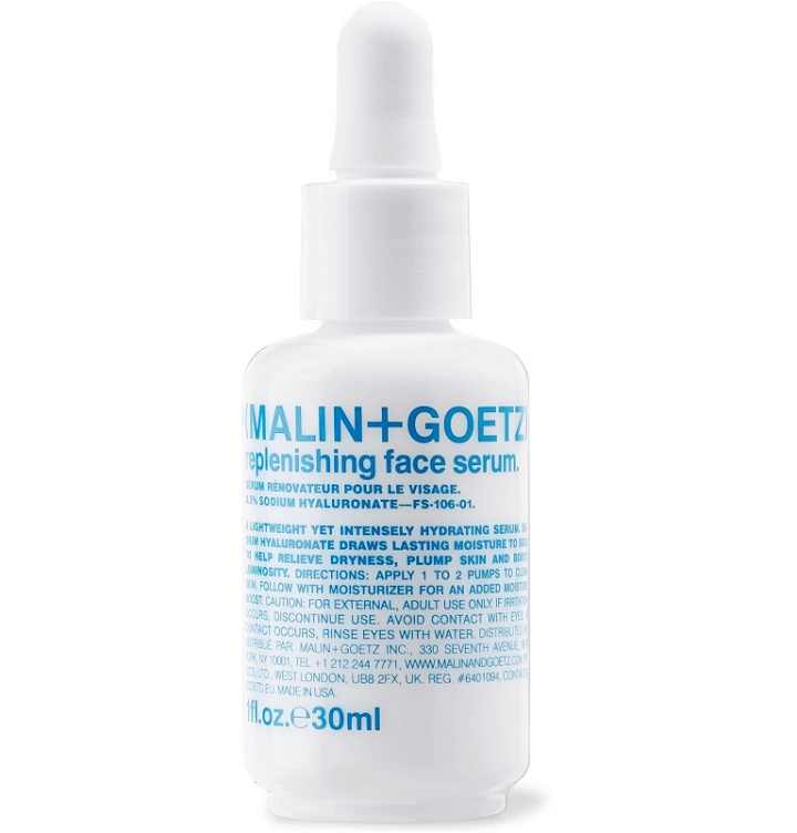 Photo: Malin Goetz - Replenishing Face Serum, 30ml - Colorless