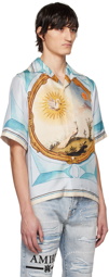 AMIRI Multicolor Landscape Frame Bowling Shirt