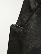 Rick Owens - Leather Blazer - Black