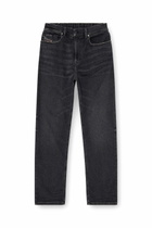 Diesel Regular Regular Waist 2090 D-Veekley Joggjeans - Jeans Mens in Black