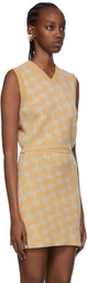 Rokh Beige Viscose Vest