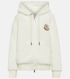 Moncler Logo teddy hoodie