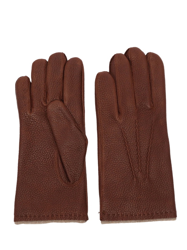 Photo: Orciani Grained Leather Gloves