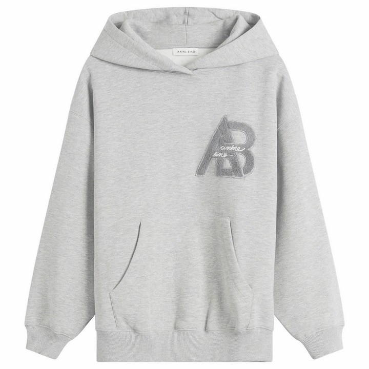 Photo: Anine Bing Women's Jaci Hoodie in Grey Melange