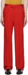 Situationist Red YASPIS Edition Trousers