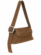 OSOI Folder Brot Nubuck Leather Shoulder Bag