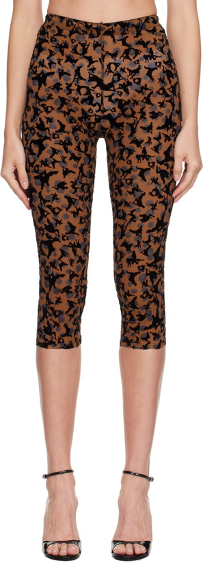 Photo: Poster Girl Brown Knockout Capris
