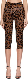 Poster Girl Brown Knockout Capris