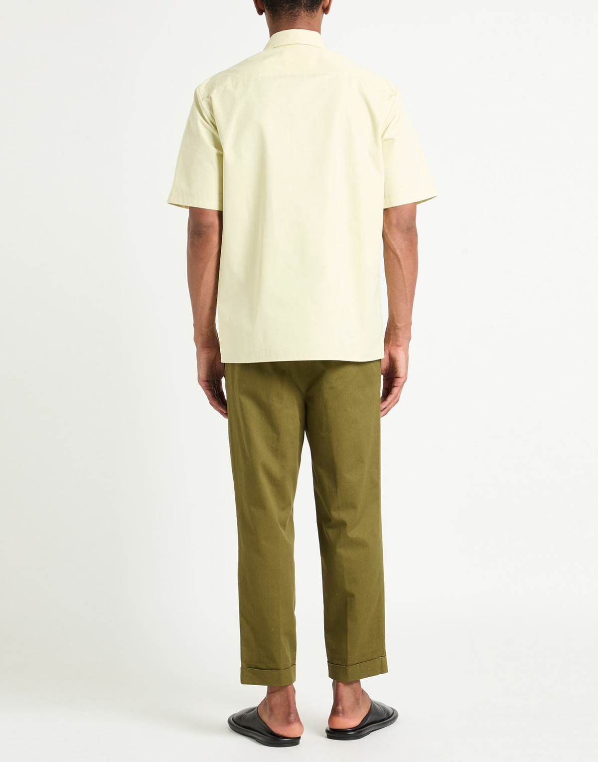 Jil Sander Mens Shirt Pastel in Yellow