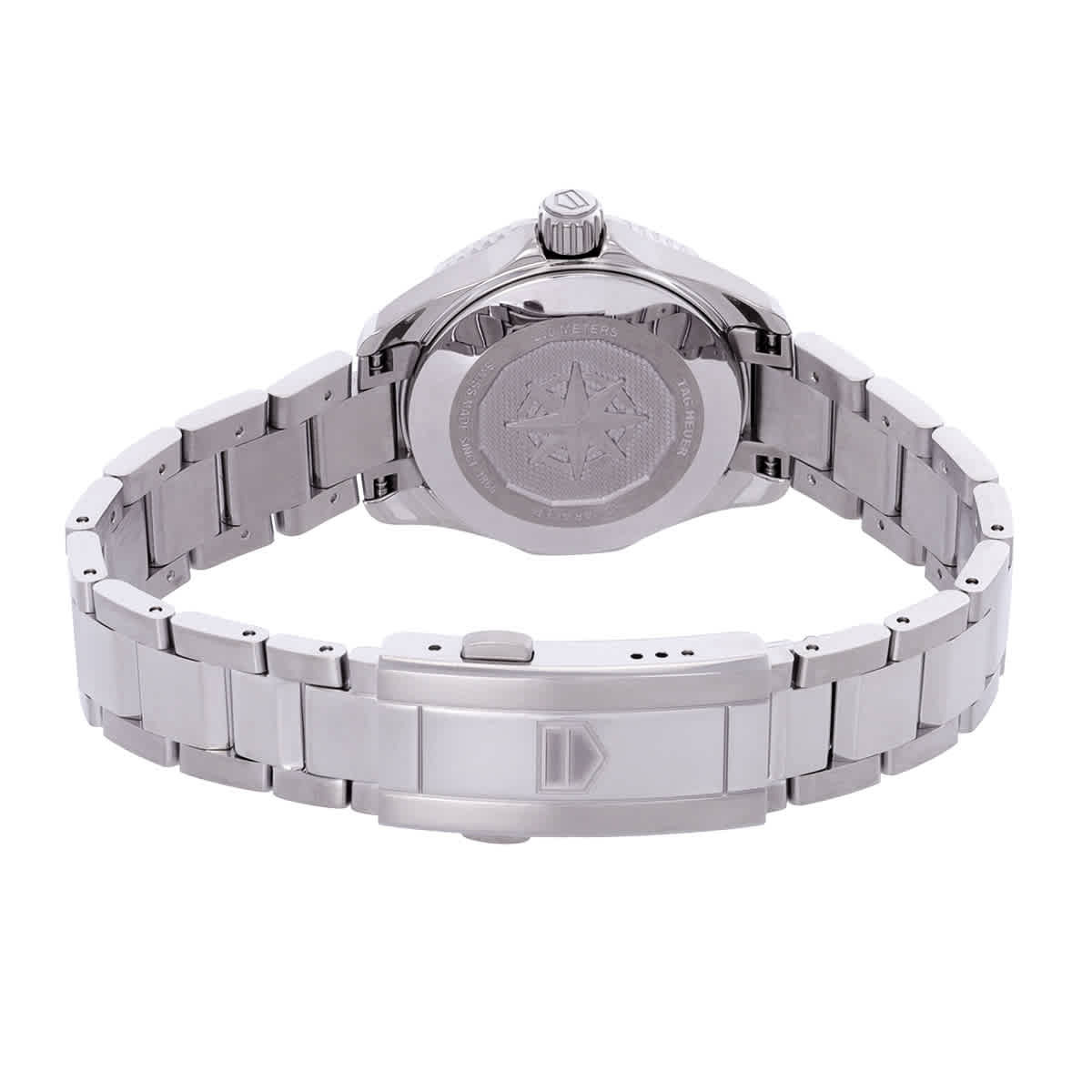 Tag Heuer Aquaracer Automatic Diamond Green Dial Ladies Watch WBP2415.BA0622