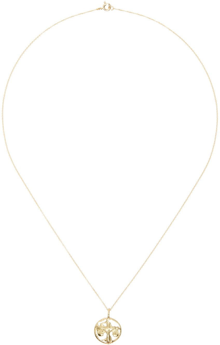 ELHANATI Gold Star Sign Libra Necklace