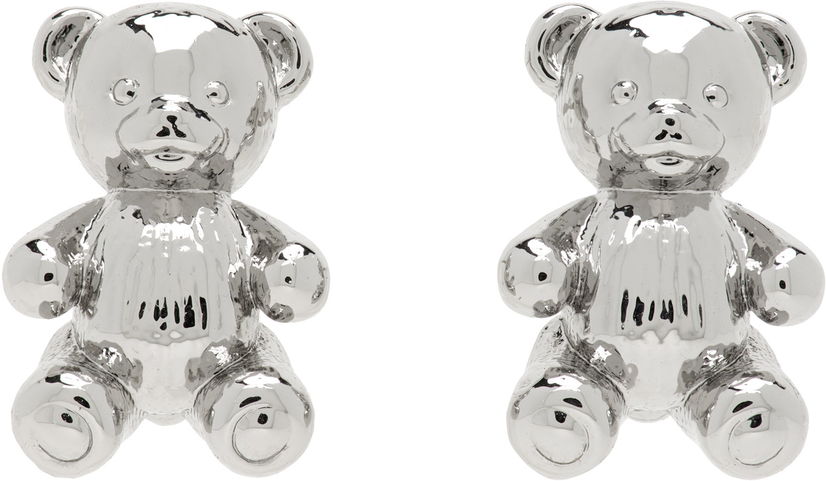 Marc Jacobs 'The Teddy Bear' Stud Earrings