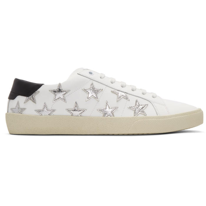 Photo: Saint Laurent Off-White Court Classic SL-06 California Sneakers