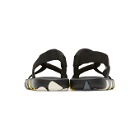 Maison Kitsune Black Chillax Sandals