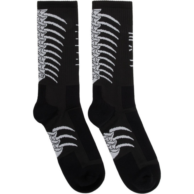 Photo: Unravel Black and Grey Bone Socks