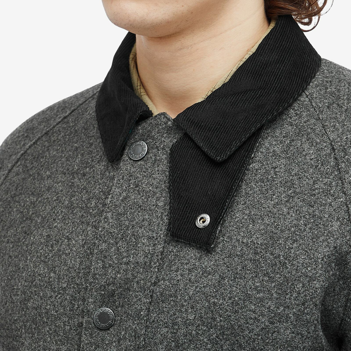 Barbour BEDALE ダークグレー ジャケット 希少サイズ34 Barbour バブアー オイルドジャケット【BEDALE
