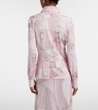 Pucci Occhi satin jersey shirt
