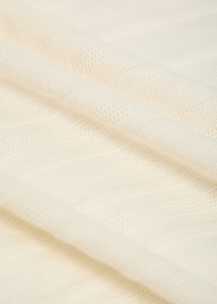 Oliver Spencer Conduit Fine-knit T-shirt Ecru