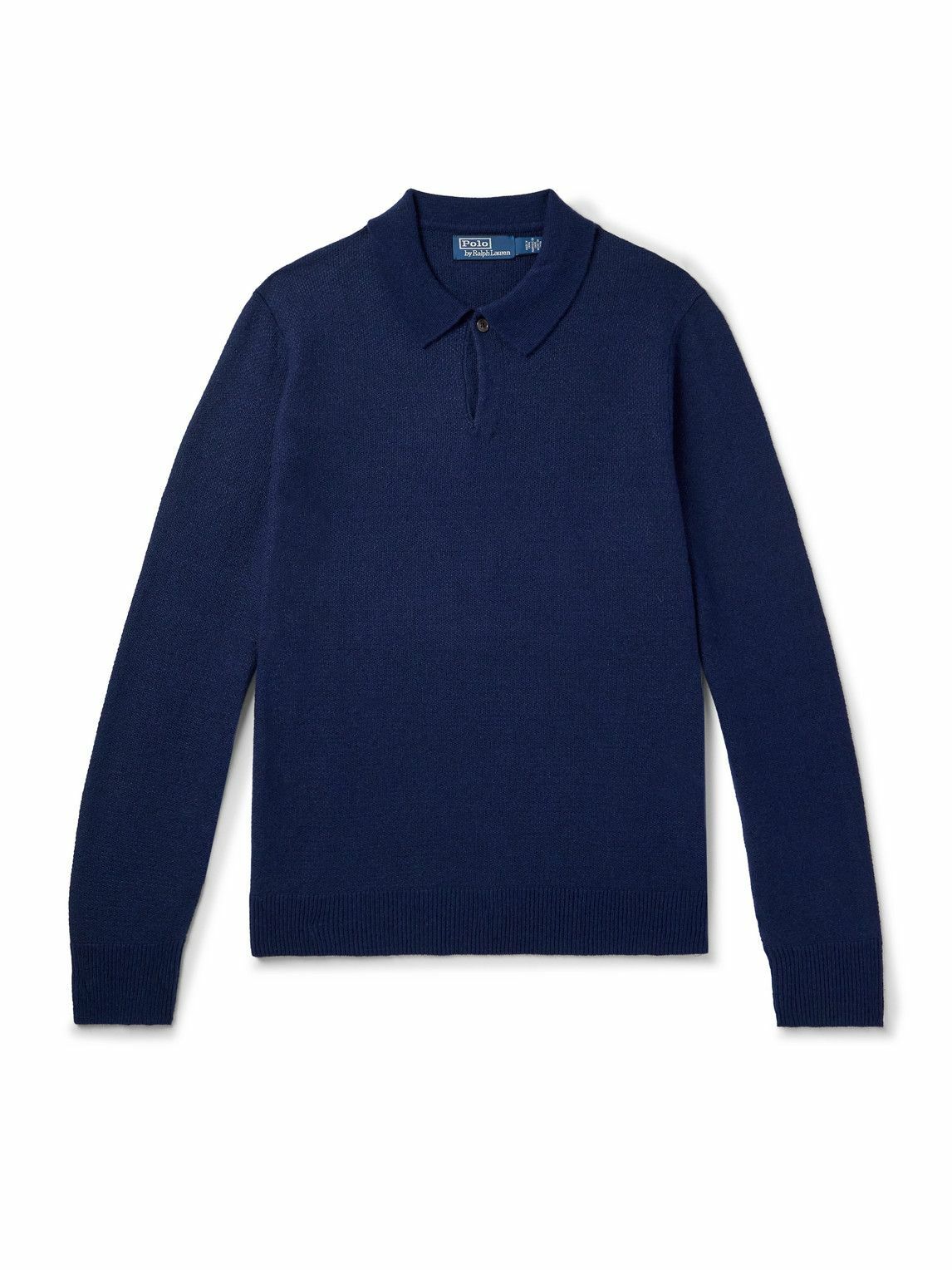 Polo Ralph Lauren - Slim-Fit Linen and Cashmere-Blend Polo Shirt
