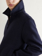 Private White V.C. - The Civvy Merino Wool and Cashmere-Blend Jacket - Blue
