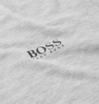 Hugo Boss - Logo-Print Stretch-Modal T-Shirt - Gray