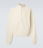 Fear of God Wool, linen, and cotton half-zip sweater