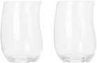 Georg Jensen Two-Pack Transparent Cobra Tall Tumblers