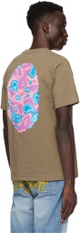 BAPE Brown Liquid Camo Big Ape Head T-Shirt
