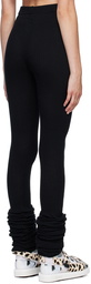 Doublet Black Loose Socks Leggings