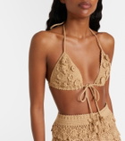 Loewe Paula's Ibiza crochet cotton bra top