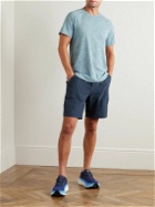 Lululemon - Bowline 8&quot; Straight-Leg Stretch Recycled-Shell Drawstring Shorts - Blue