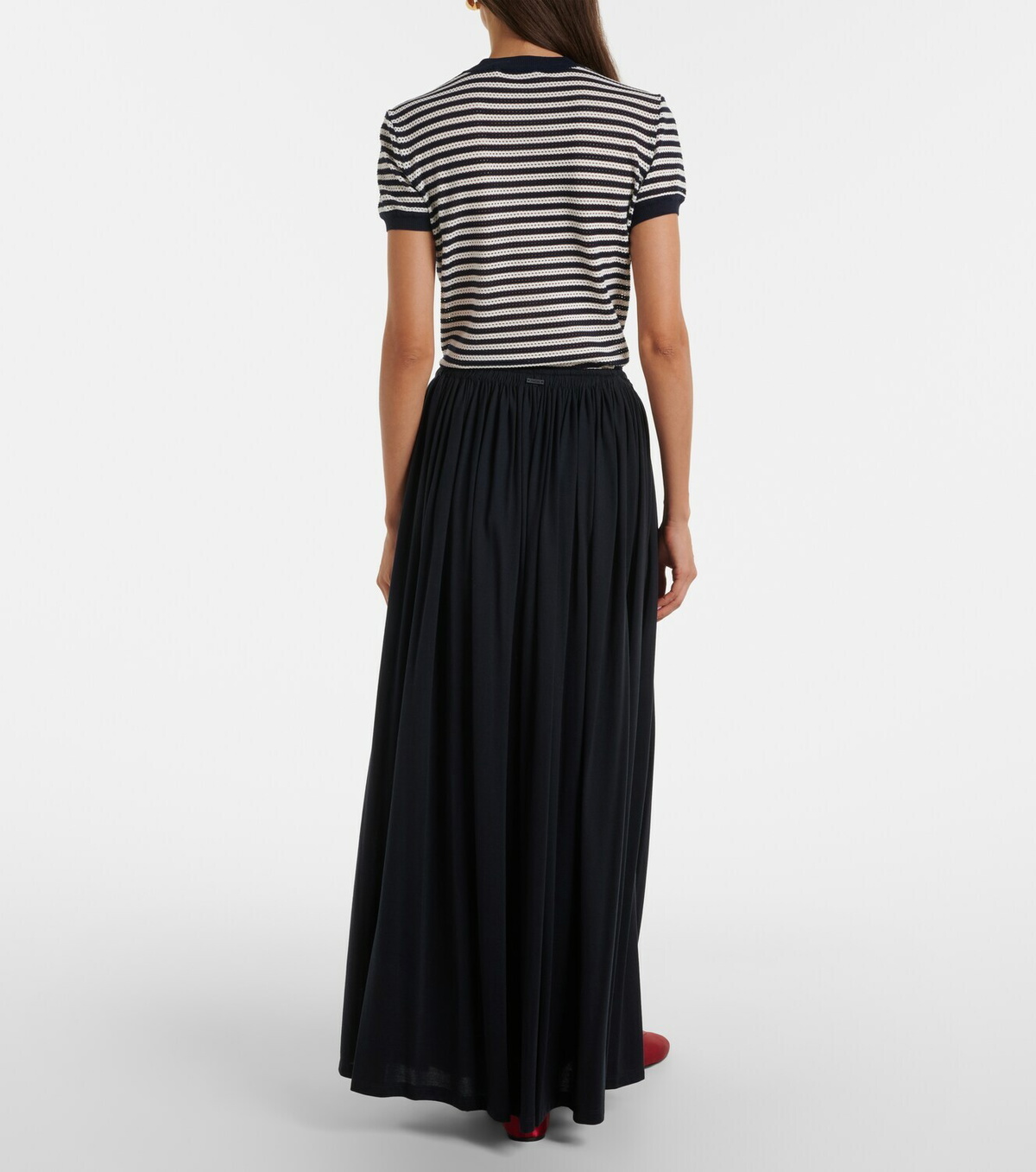 Max Mara Jersey maxi skirt
