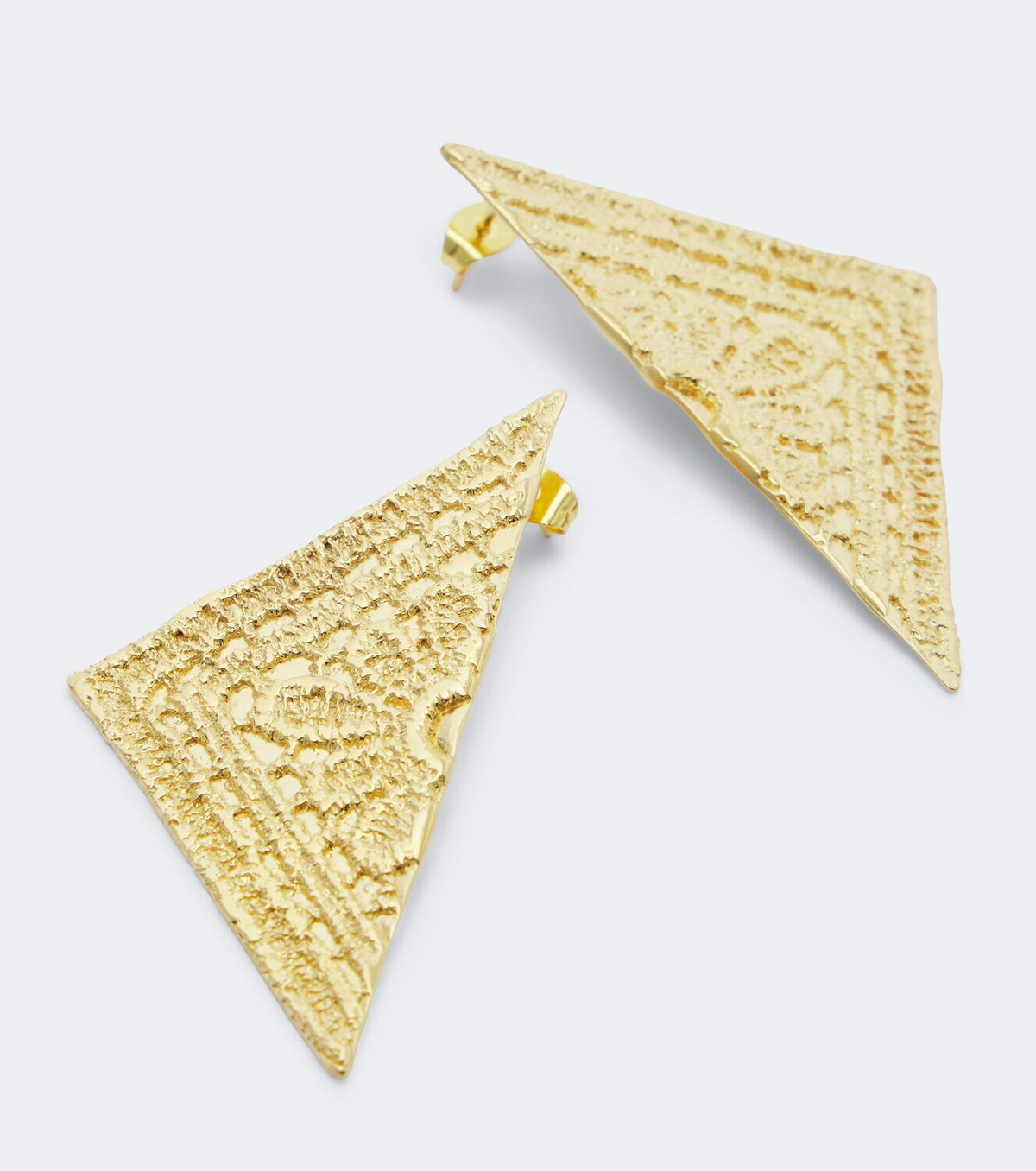 Ysso Triyono 24kt gold-plated earrings