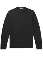 Incotex - Slim-Fit Cotton-Jersey T-Shirt - Black