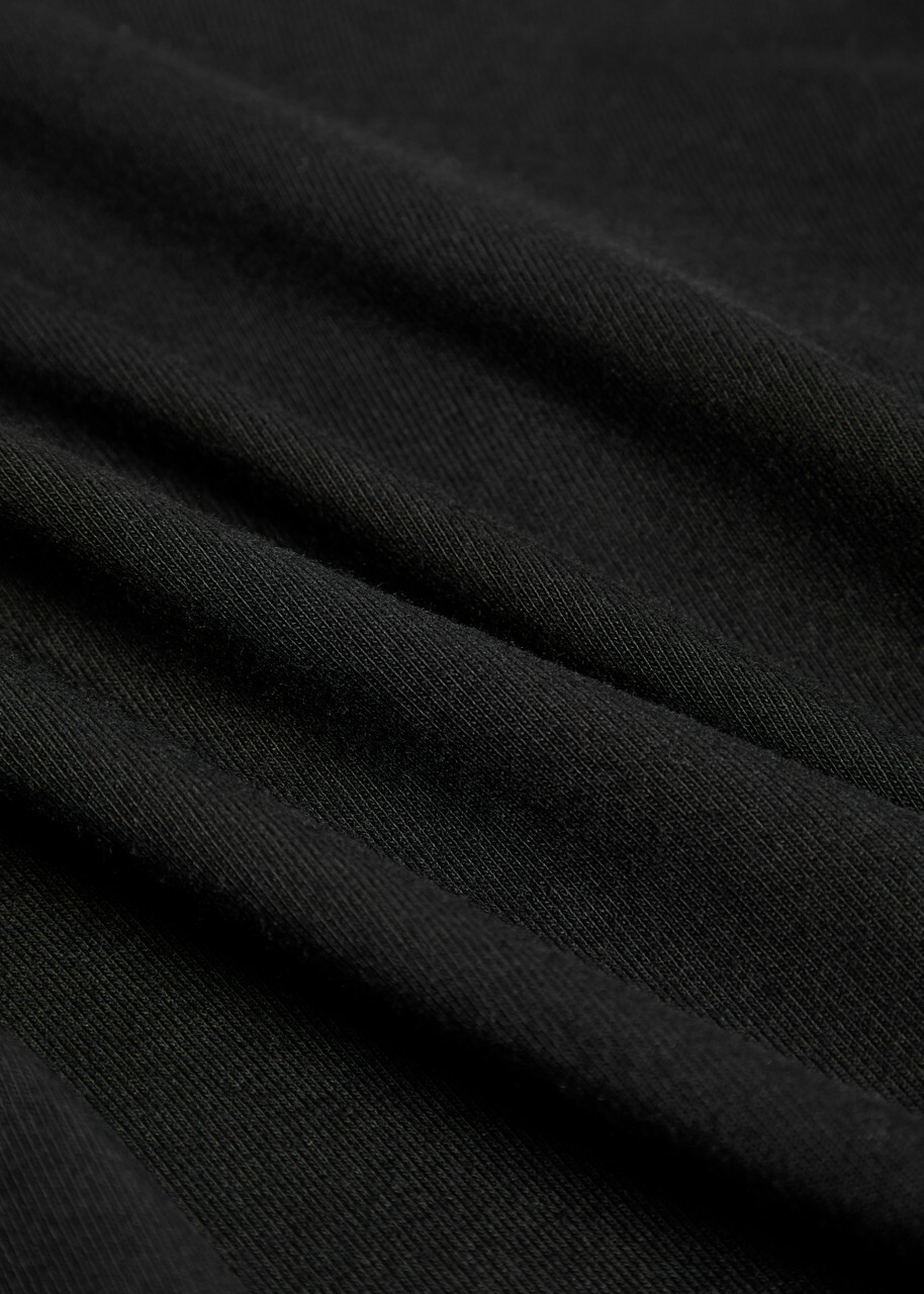 Skims Halterneck Stretch-modal top Black