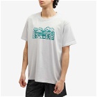 Good Morning Tapes Men's You're Never Alone In Nature T-Shirt in Stone