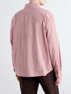 Corridor - Americana Checked Cotton Shirt - Red