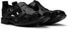 Officine Creative Black Chronicle 145 Sandals