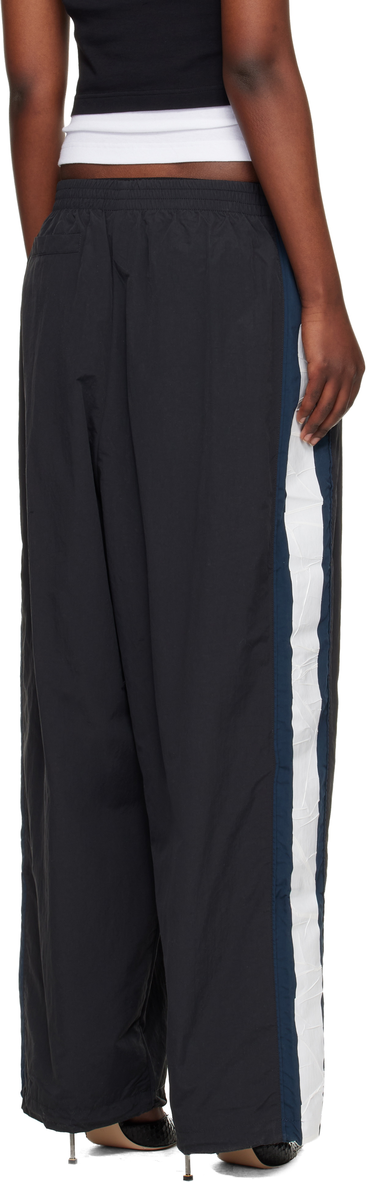 VETEMENTS Black Gym Track Pants