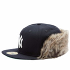 New Era New York Yankees 59Fifty Downflap Cap in Black
