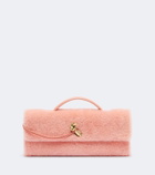 Bottega Veneta Andiamo shearling clutch