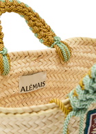 Alemais Macrame Mini Woven Basket bag - Beige - One Size
