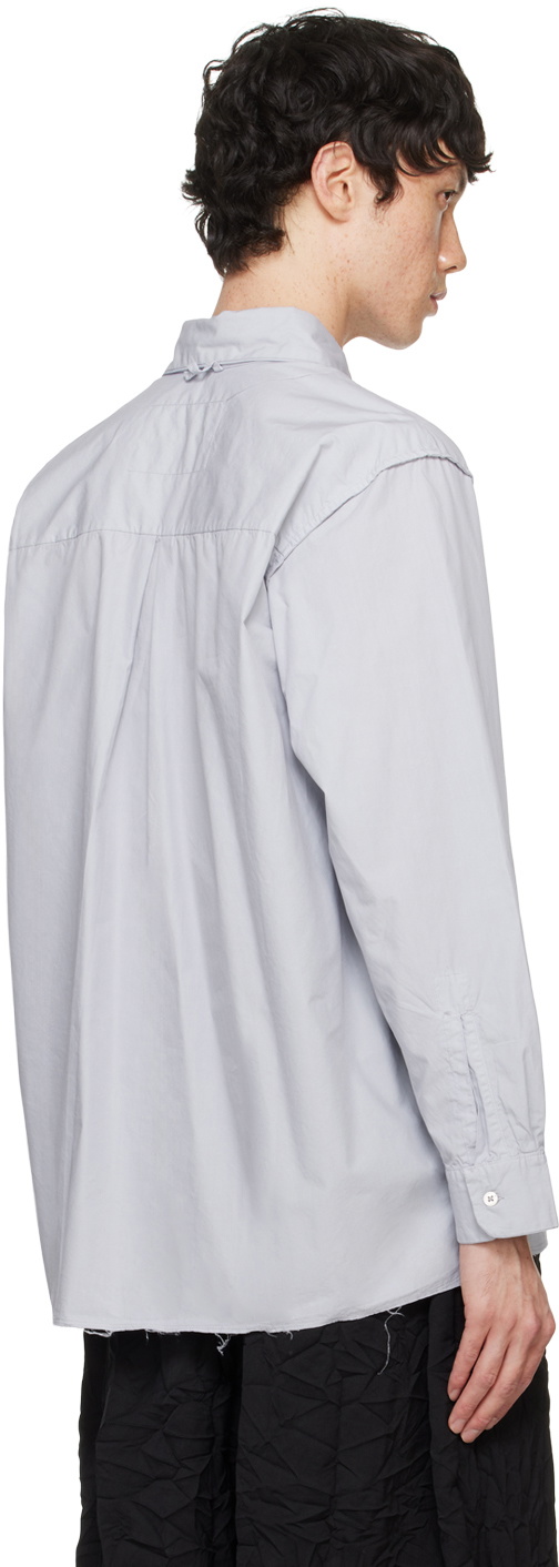 Camiel Fortgens Gray Inside Out Basic Shirt