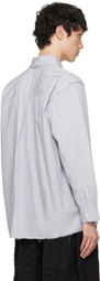 Camiel Fortgens Gray Inside Out Basic Shirt