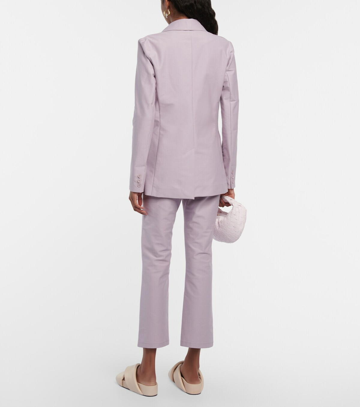 アウターその他 MAX MARA Woman Blazer Lilac 2511441011600 002 Max Mara - Leisure Ornella denim blazer Max Mara