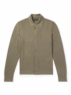 TOM FORD - Silk Cardigan - Green